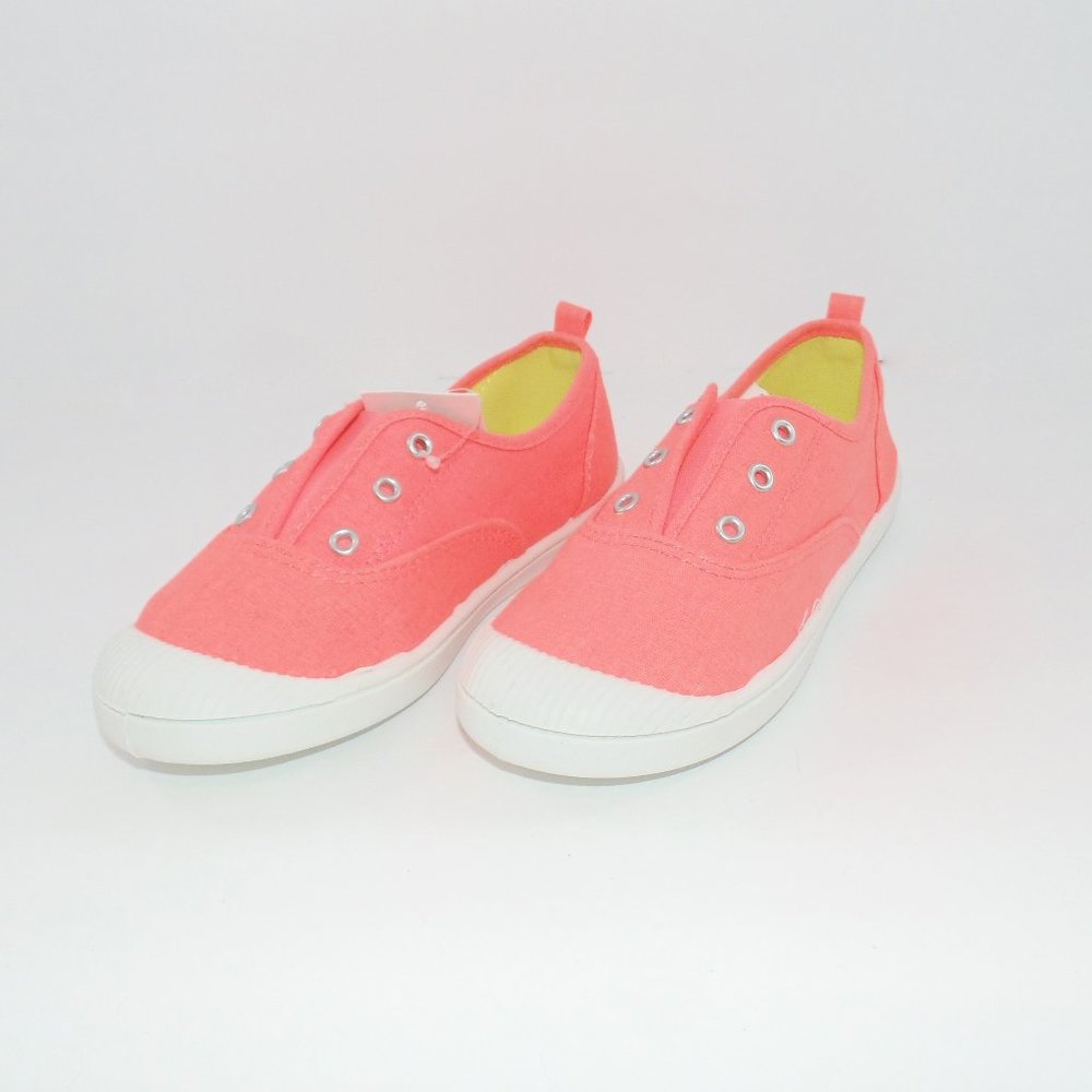 Cat & Jack Girls Pink/White Shoes Sizes 2-3